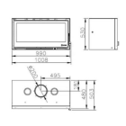Recuperador de Calor a Lenha Volga 100 - EcoForest
